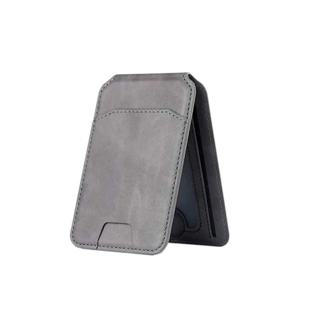 For Magsafe Wallet Phone Card Holder Safety Accessories Magnetic Wallet Stand Anti-theft Leather for iPhone 15 14 13 ProMax S648cee1b9bf64fd8896884c4606c01c2O