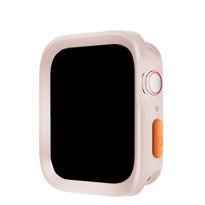 Durable Soft TPU Protective Apple Watch Case - Anti-Drop Bumper Cover