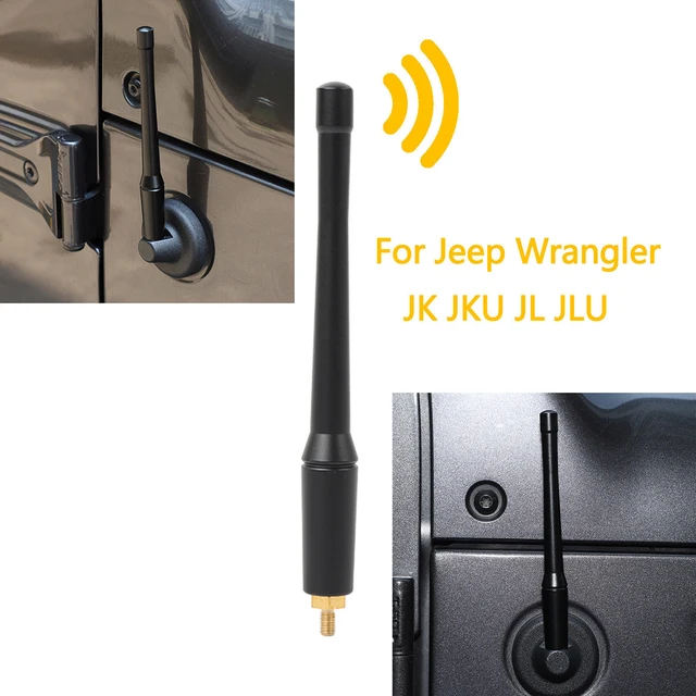Antenne Radio Voiture De Remplacement Pour Jeep Wrangler JK 2007-2017 - Réception FM/AM Optimale