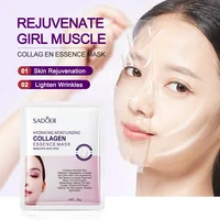 Collagen Anti Wrinkle Facial Mask Anti Aging Fade Fine Lines Firm Skin Moisturizing Brightening Smooth SkinCare Korean Cosmetics 4
