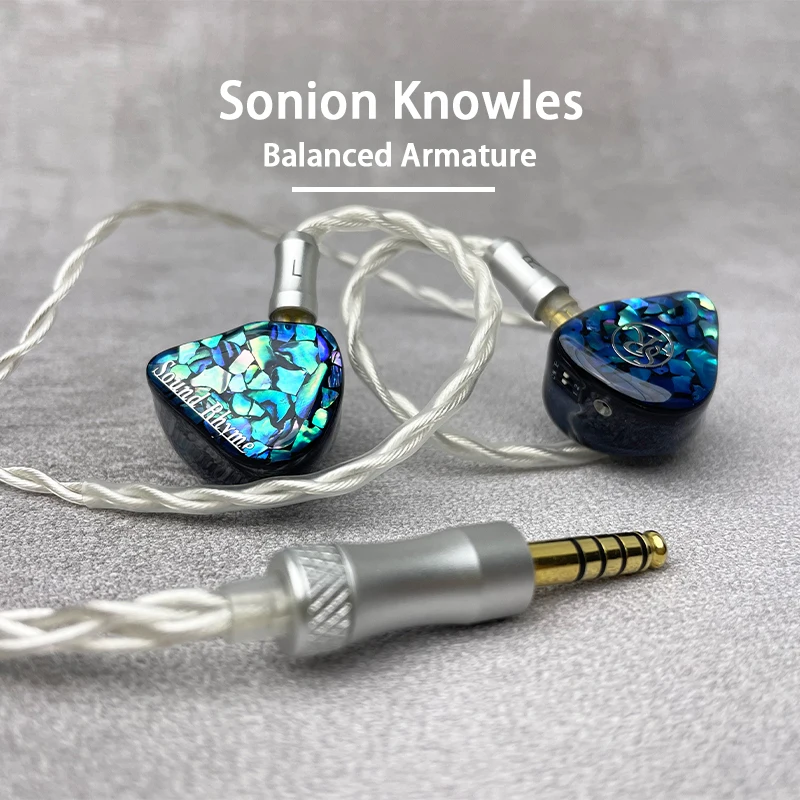 Sound Rhyme SR8 14 Balanced Armature Sonion Knowle Flagship High Quality Hifi IEM Earphone 2