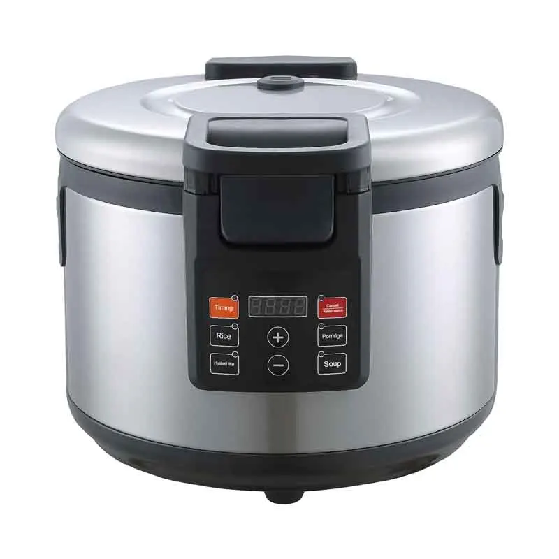 Commercial Electric Rice Cooker Industrial Multi Function Rice Pot 19liter Stainless Steel Free Spare Parts OEM