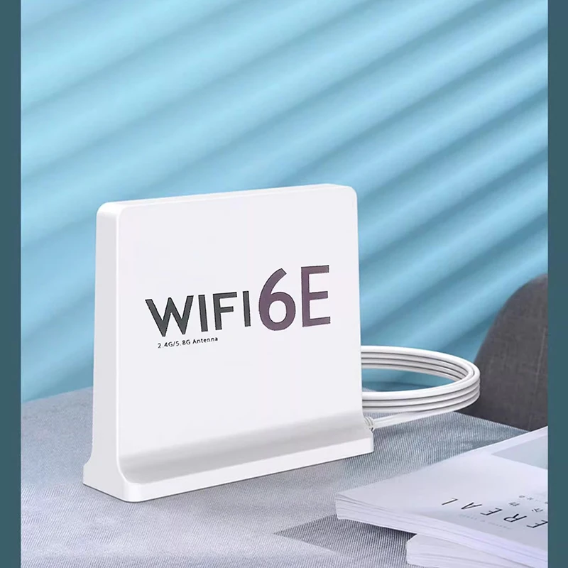 Motherboard WIFI6E Antenna 2.4G 5G 6G Tri-band Extension Cable SMA Antenna Signal Amplifier Wireless WWAN Card Router Magnetic
