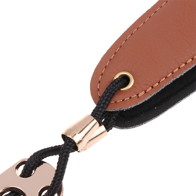 Premium Leather Saxophone Neck Strap Lanyard for All Ages and Saxophone Types