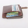 Gibo Auja - Brand New Cow Genuine Leather Men Wallets Card Case Card Holder Money Organizer Short Wallet Purse 2
