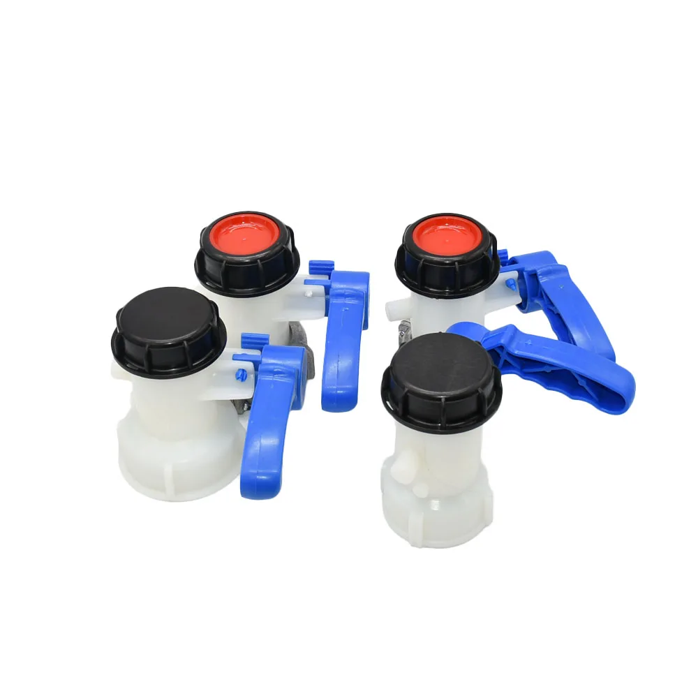 

1000L тонный цилиндрический клапан, фитинг от 75 мм до 60x6 мм IBC, адаптер резервуара, кран, муфта для сельскохозяйственного ведра