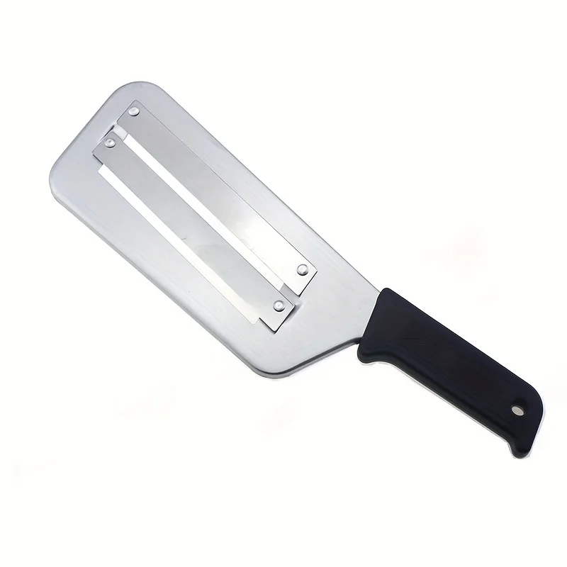 1pc, Cabbage Kitchen Knife, Cabbage Hand Chopper, Metal Sauerkraut Knife, Double Slice Planer, Vegetable Knife, Slice Knife