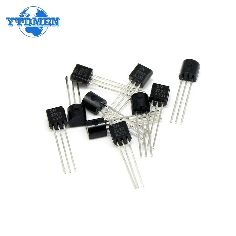 2N2222 Transistor Kit TO-92 30v 800MA NPN Transistors 50/100PCS Electronic Kits bjt transistor transistors kit
