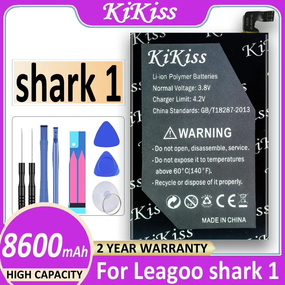 

Новая батарея для телефона KiKiss 8600 мАч для LEAGOO Shark