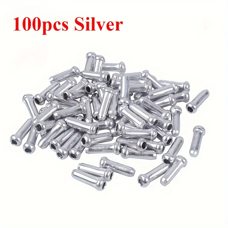 100pcs silver