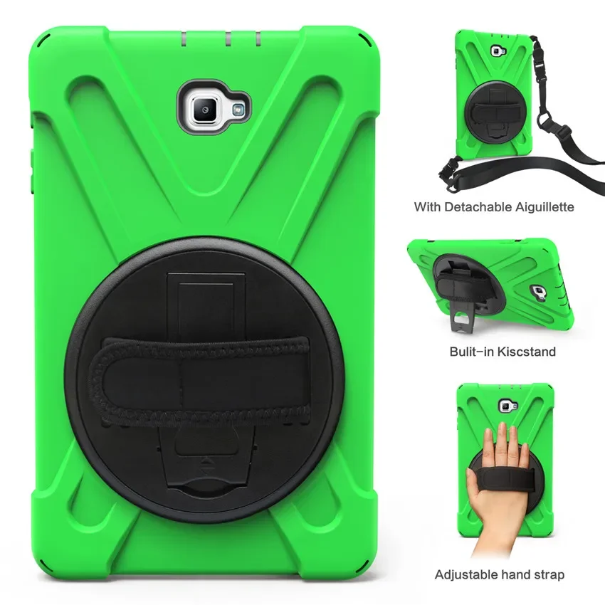 Rugged Kickstand Tablet Case with Hand & Shoulder Straps
