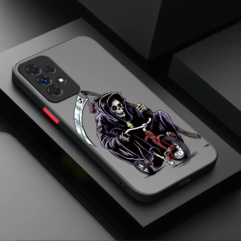 Scary Death Scream Ghost Soft Phone Case