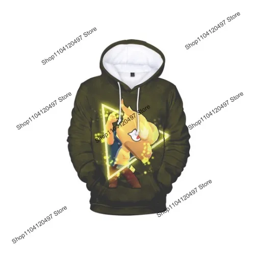 thumbnail image 1 of Sudadera con capucha para niños, disfraces de cosplay de 4 a 16 años, ropa de invierno, jersey con capucha, sudadera con capucha, juego de anime para niños, ropa de cosplay de Leon, tops de forro pola, 1 of 5