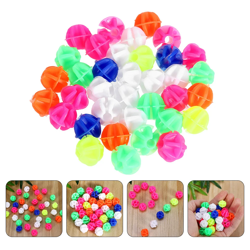 

180 Pcs Spoke Beads Bike Wheel Decor Clips Wire for Kids Decorations Plastic Round