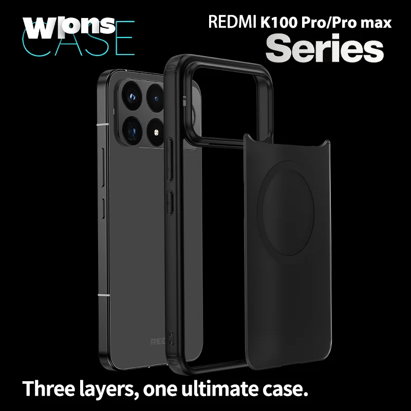 Magnetic Wireless Charging Frosted Translucent Shockproof Case