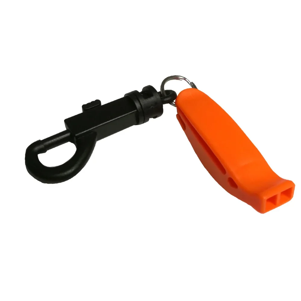 Outdoor Safety Whistle with Clip – Loud Emergency Survival Signal - Image 3