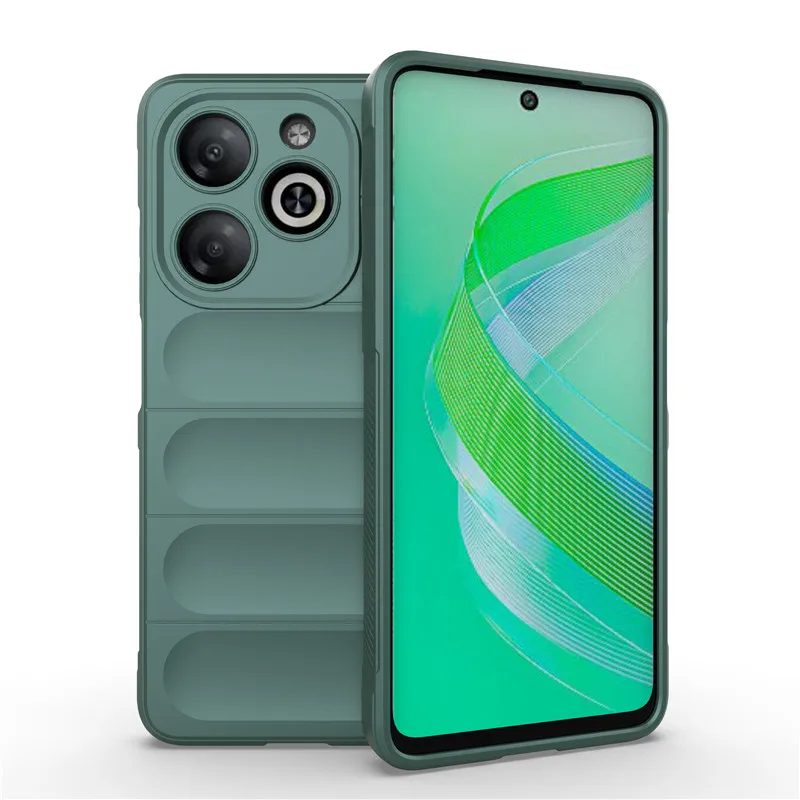 Shockproof Rubber Silicone Bumper Case - Durable Protective Cover, 6.6-inch