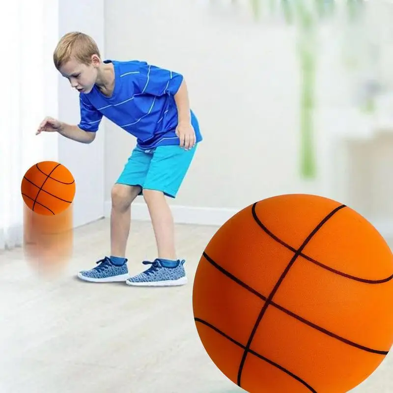 Basketball silencieux, ballons de sport en mousse de basket-ball à faible  bruit