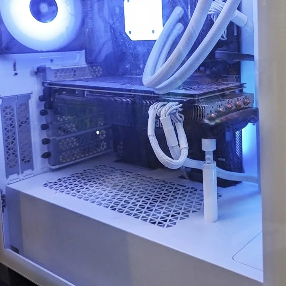 조정 가능한 알루미늄 합금 GPU 지원 브래킷 노트북 데스크탑 PC 케이스 액세서리 용 텔레스코픽 로터리 스크류 그래픽 카드 홀더