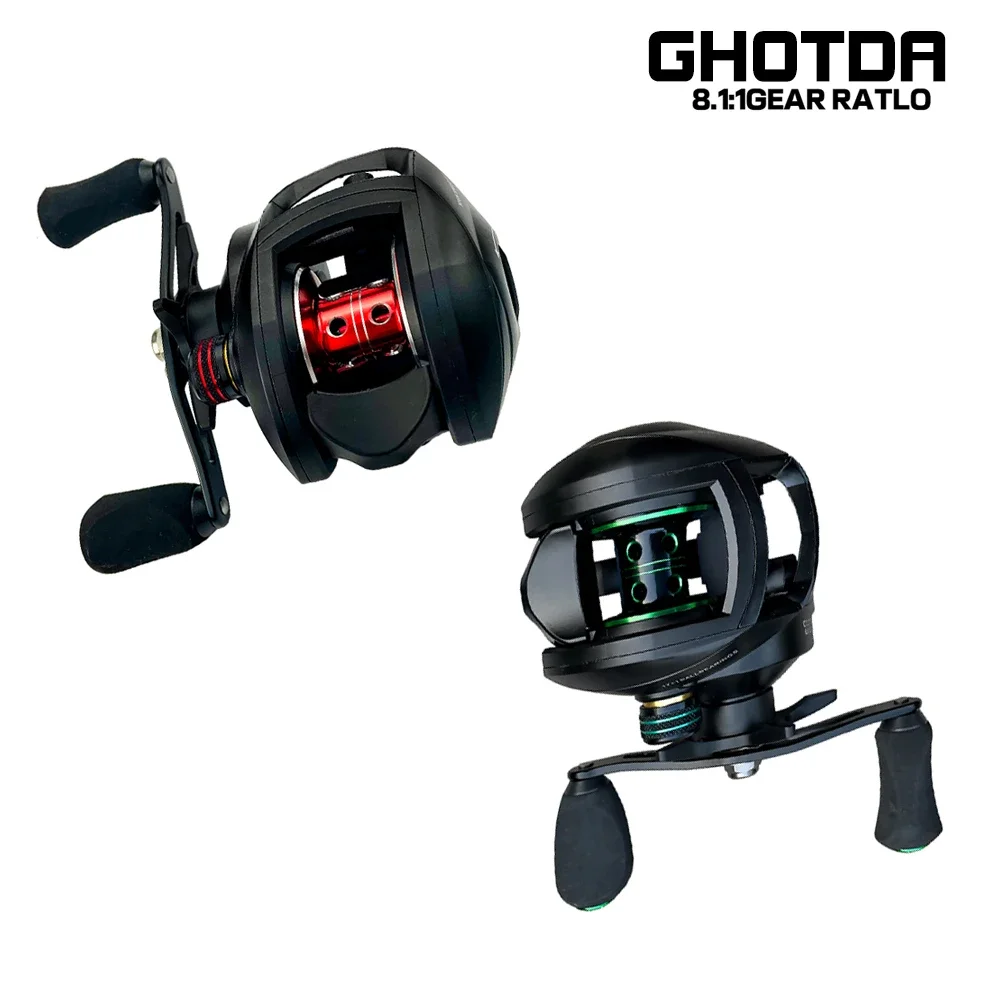 

Катушка для спиннинга Ghotda, 8,1: 1, 10 кг