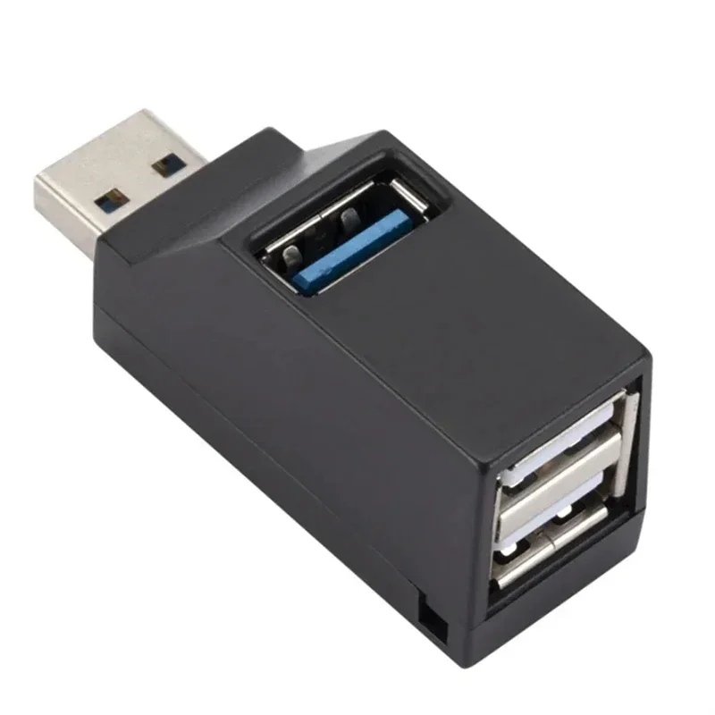 Usb Hub 3 Port Adapter Extender High Speed For Pc And Laptop_voghion.com