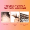 Batana Shampoo Hair Strengthing Moisturizer Restore Damaged and Brittle Hair Dandruff Control Shampoo for All Hair Types 3