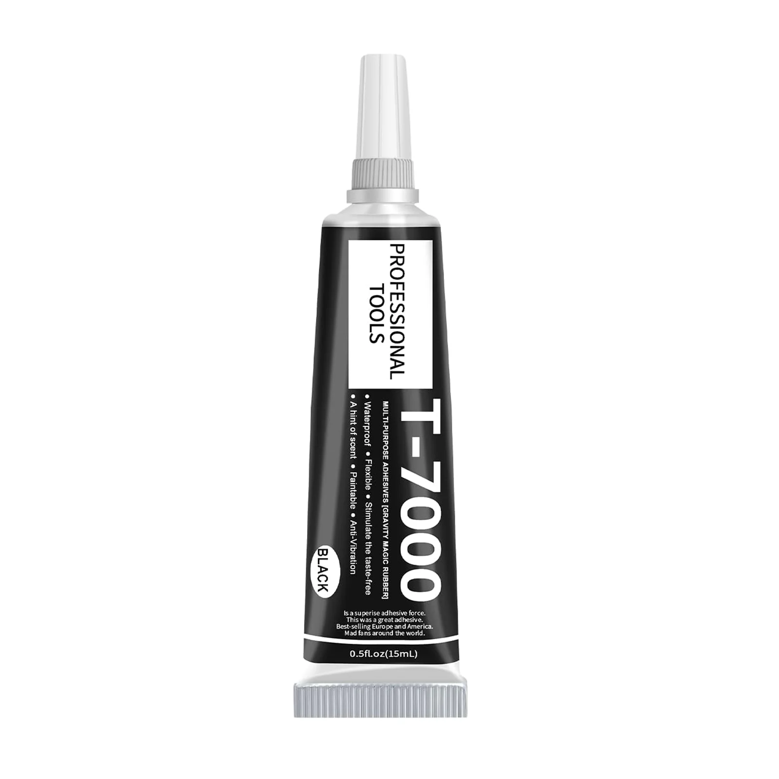 Waterproof Black Glue for Screen Repair & Jewelry Crafts - Super Strong Multipurpose Adhesive