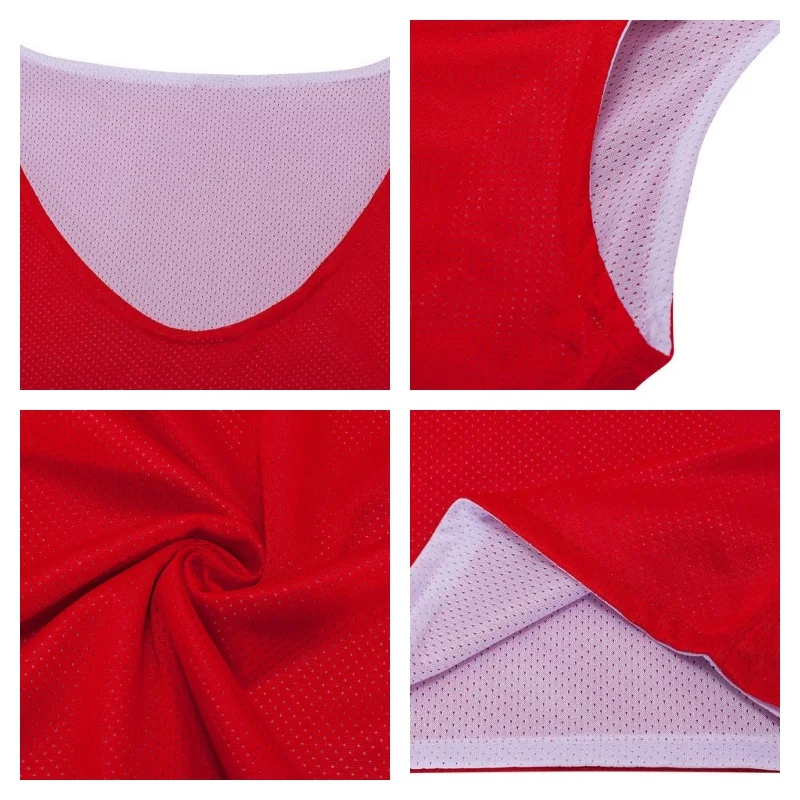 Double-sided Basketball Jersey Suit American Style Team Uniform Quick dry Training Wear For Mens Womens and Kids 11