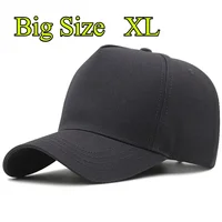 Big Head Plus Size XXL Baseball Cap Men Women Oversize High Crown Adjustable Fashion Trucker 56-60cm 61-65cm Hats 1