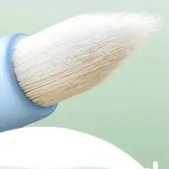 교정용 싱글 터프트 칫솔, 작은 원형 헤드, 지니 치 및 치간 칫솔 1개