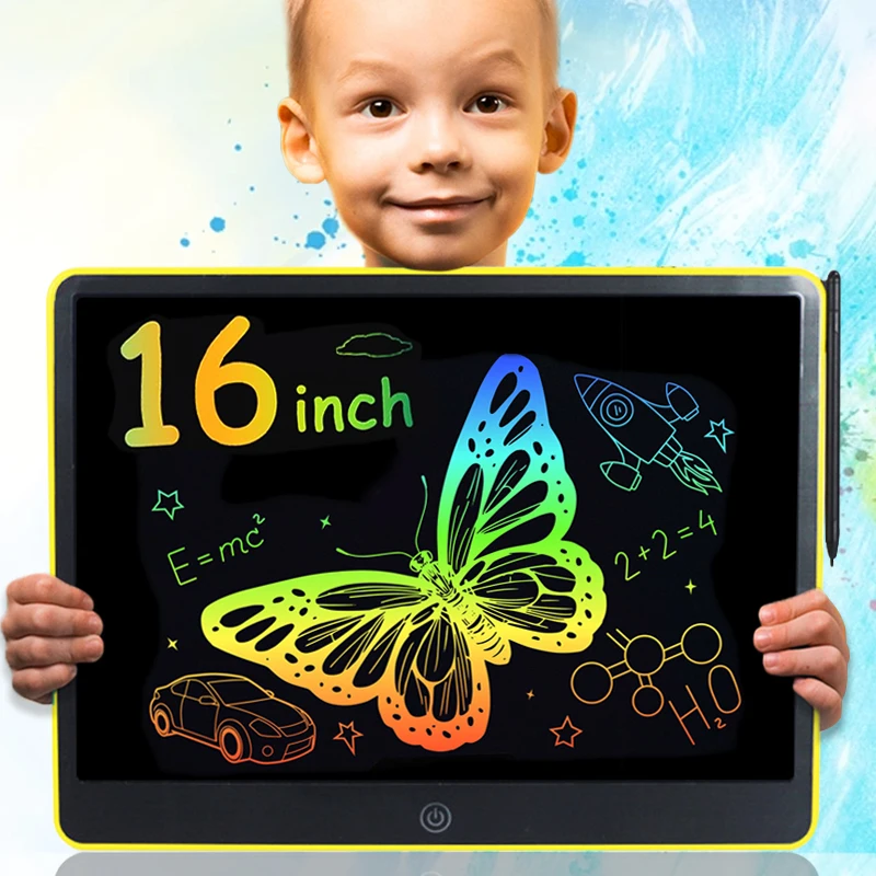 Colorful LCD Graphic Drawing Tablet for Kids - Creative Gift for Birthdays, Christmas, and Travel