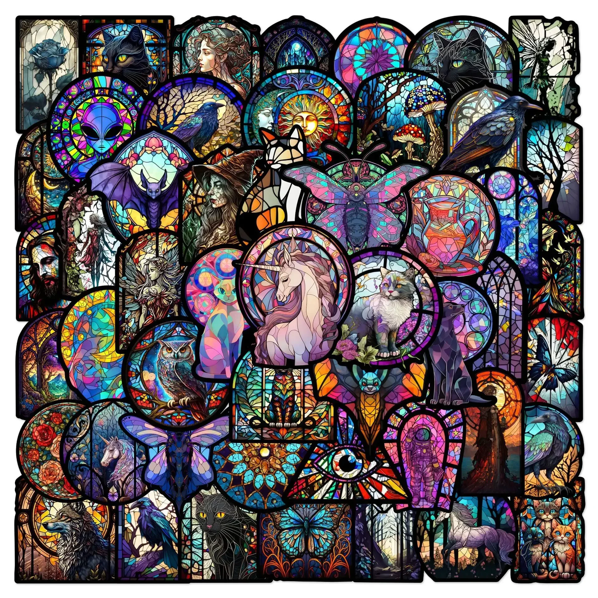 

10/25/50pcs Modern Art Stickers Aesthetic Laptop Fridge Guitar Luggage Phone Case Skateboard Scrapbook Car Sticker Kid Toy Gift