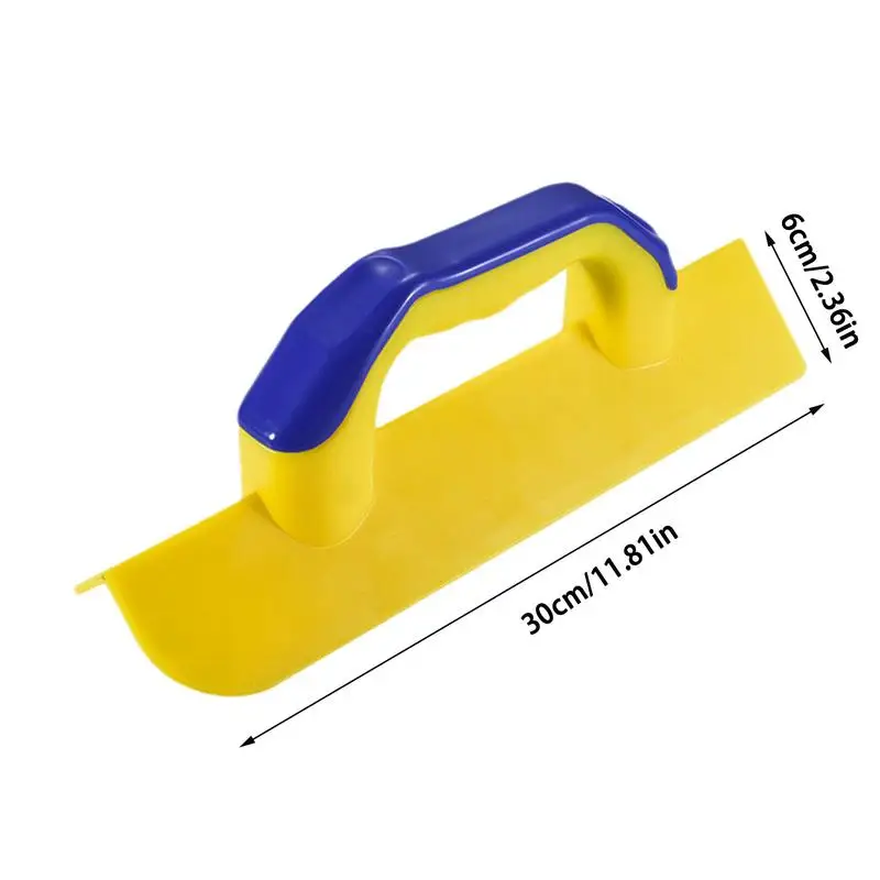 Corner Trowel Tool With Ergonomic Grip Handle Professional Plastering Tool Wall Repair For Mudding Drywall Scraping
