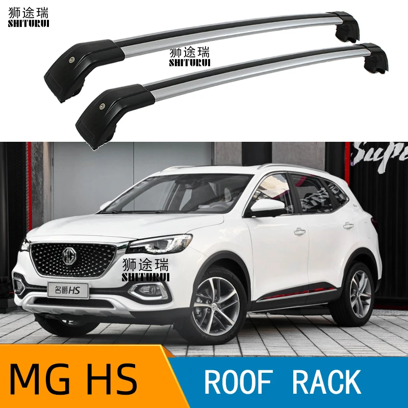 2pcs Roof Bars For Mg Mg Hs 5 Dr Suv Dec 2019 2022 Flush Rails Aluminum Alloy Side Bars Cross