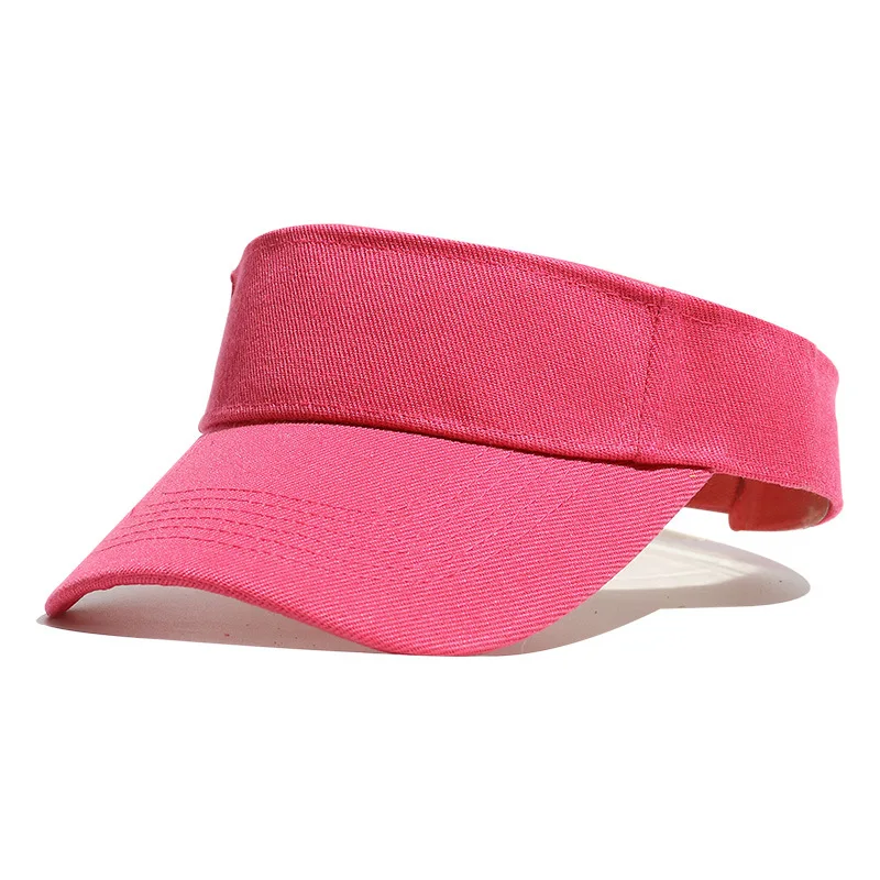  - Men Women Summer Sun Visor Cap Sports Golf Cap Custom Print Logo Text Team Hats Unisex Adjustable Sunshade Hat Visor Gorras