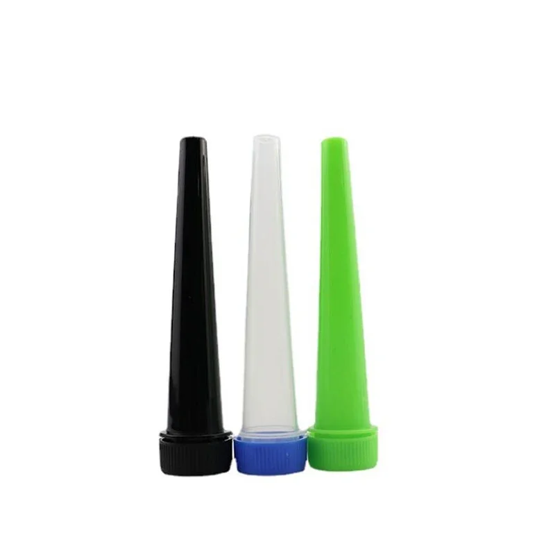 SMO 10pcs 120mm Tobacco Storage Tube with Pressure Spinning Tube Cover Waterproof Anti-odor Sealed Container Smoking Accessories 2
