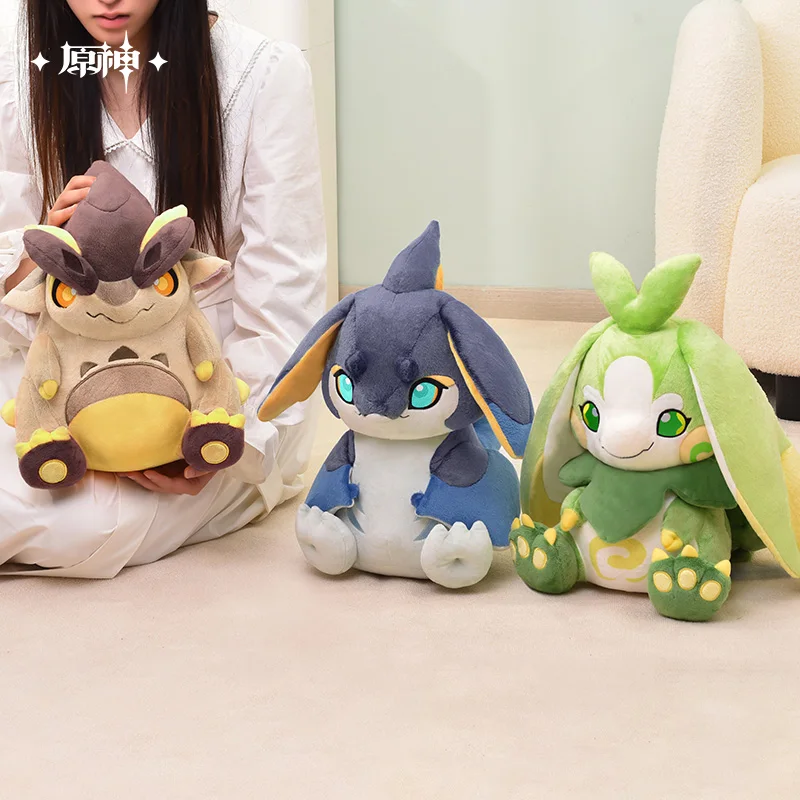 Genshin Impact Natlan Young Dragon Tepetlisauri Koholasaurs Yumkasaur Plush Stuffed Toy Pillows Room Decor Birthday Gifts plush toy,plush doll