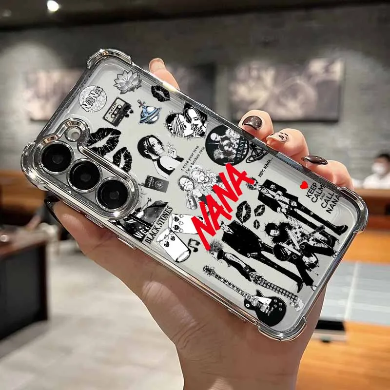 Stylish Cool Anime NANA Plating Anti-Fall Phone Case