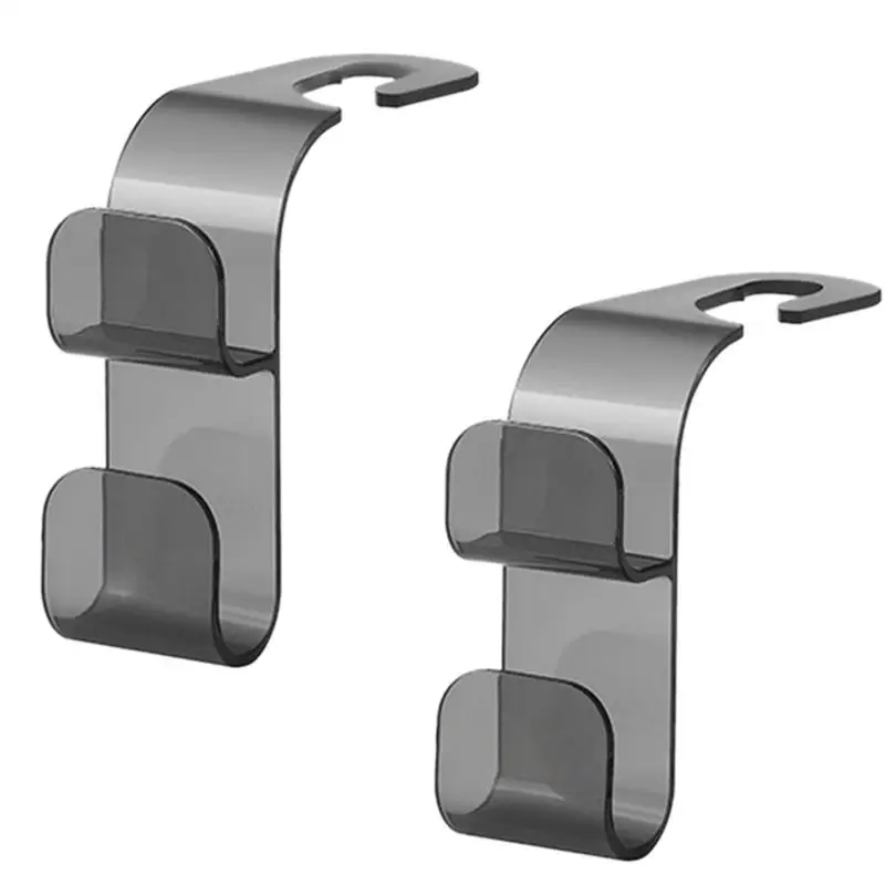 

Purse Holder For Car 2pcs Car Seat Hooks Hook Hangers Storage Organizer Interior Accessories For Purse Coats Umbrellas Grocery