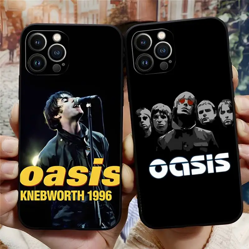 Custodia Per Telefono Iconico O-Oasis Per Iphone Apple 12 13 11 14 Pro Max Mini Xs X Xr 7 8 6S Plus Se 2020 Cover Posteriore Antiurto