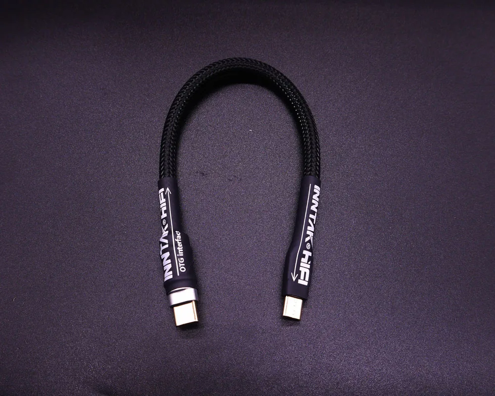 Hifi USB Cable Audio Cable OTG Cable Type C OTG To Micro Audio Cable for Smartphone / Phone OTG output to DAC Heaphone Amplifier NO1125