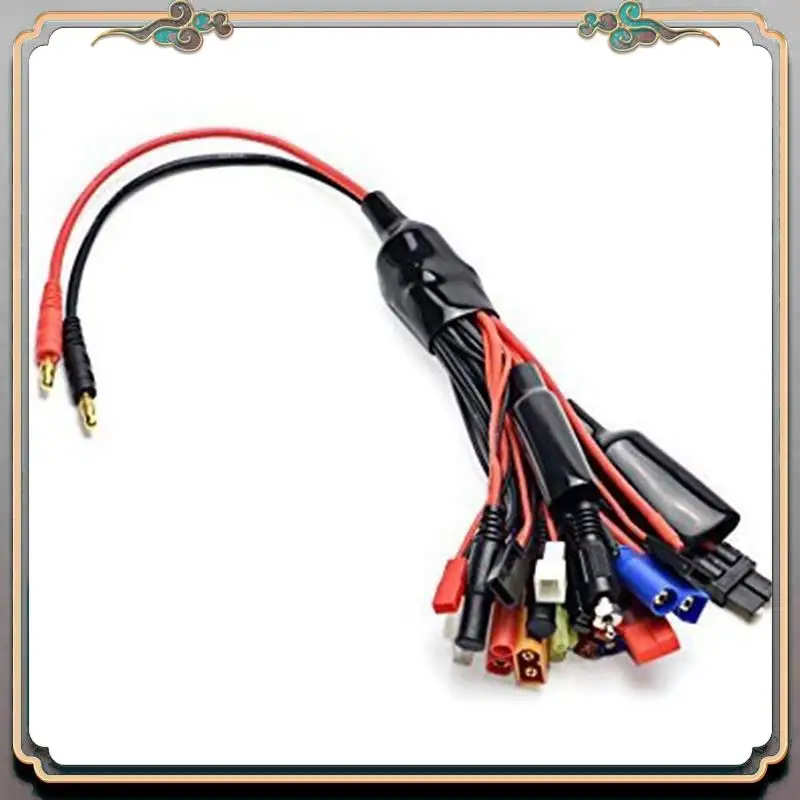 19 In1 RC Lipo Battery Charger Splitter Cable Adapter 4Mm Banana Plug To For Traxxas JST FUTABA XT60 EC3 EC5 Mcpx TAMIYA Durable