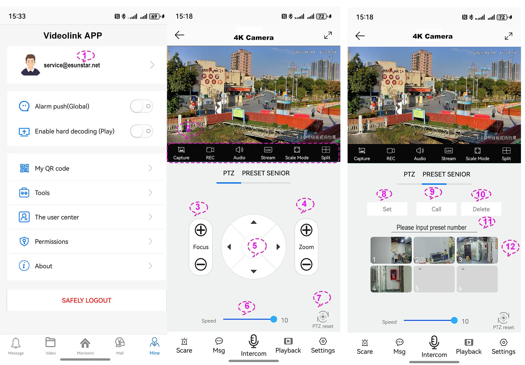 Mobiilirakenduse liidese ekraanipilt