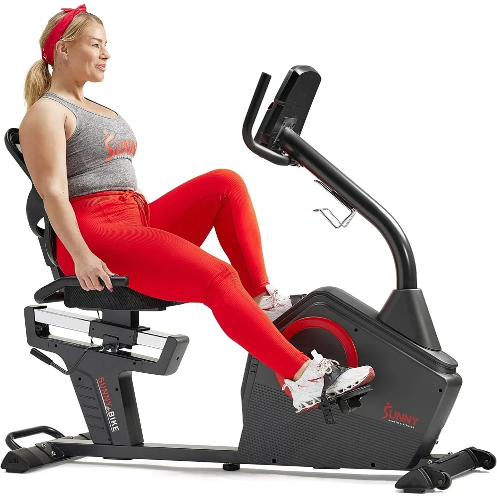 

Indoor Magnetic Resistance Recumbent Bike with Optional Exclusive App and Smart Bluetooth Connectivity ,86.4 Pounds