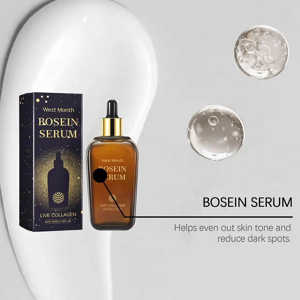 Bossin Serum LIVE COLLAGEN DEEP Moisturizing And Hydrating Improve Skin Texture And Luster Brightning SKIN CARE FOR WOMEN 3