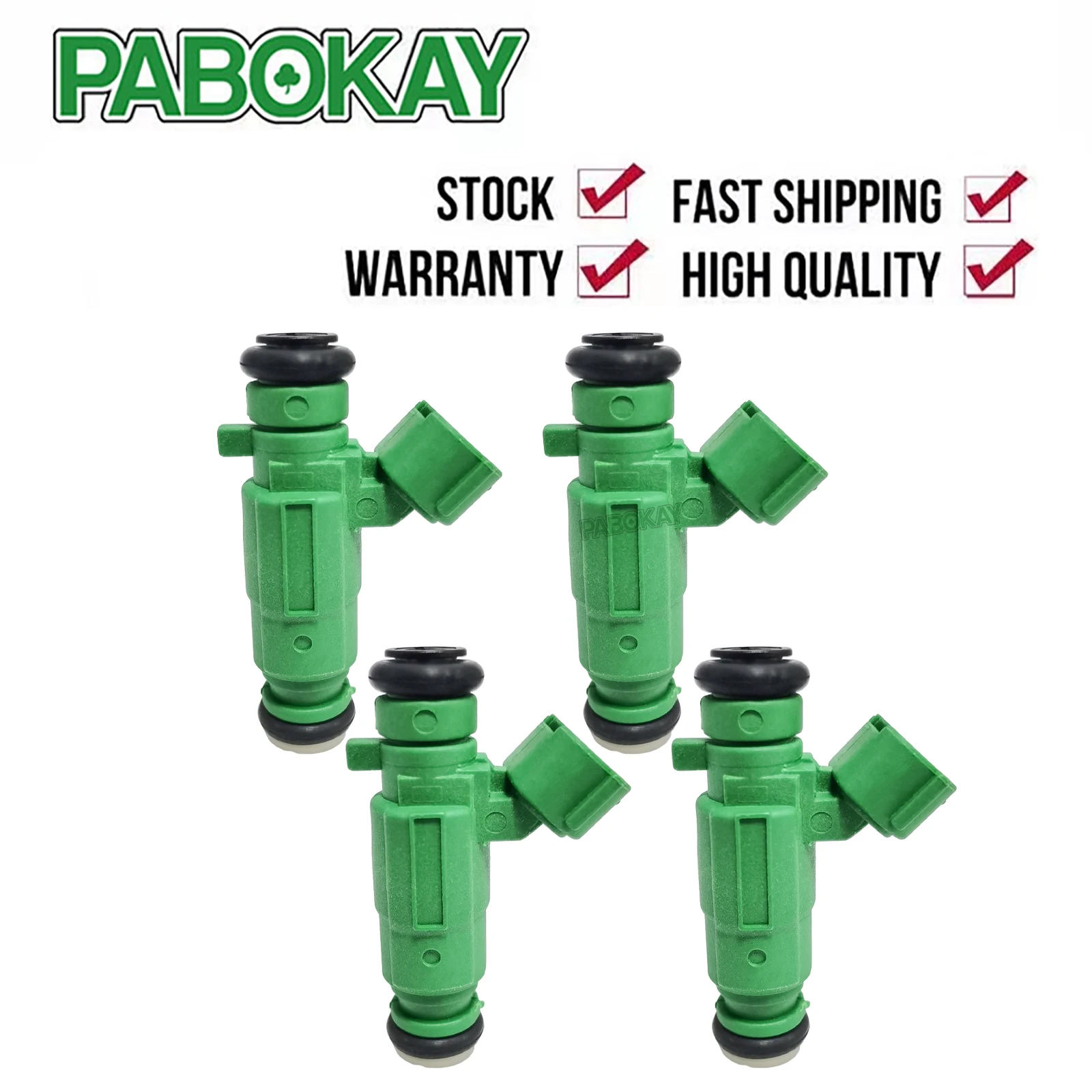 

4 pieces x Fuel Injector 35310-37150 3531037150 For Kia Rio Rio5 1.6L 2006-2011