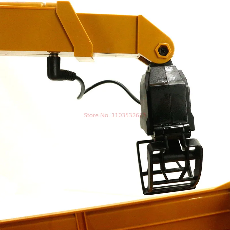 Huina 15 Channel 1575 Remote Control Excavator Alloy Remote Control Engineering Vehicle Excavator Children's Electric Toy 5