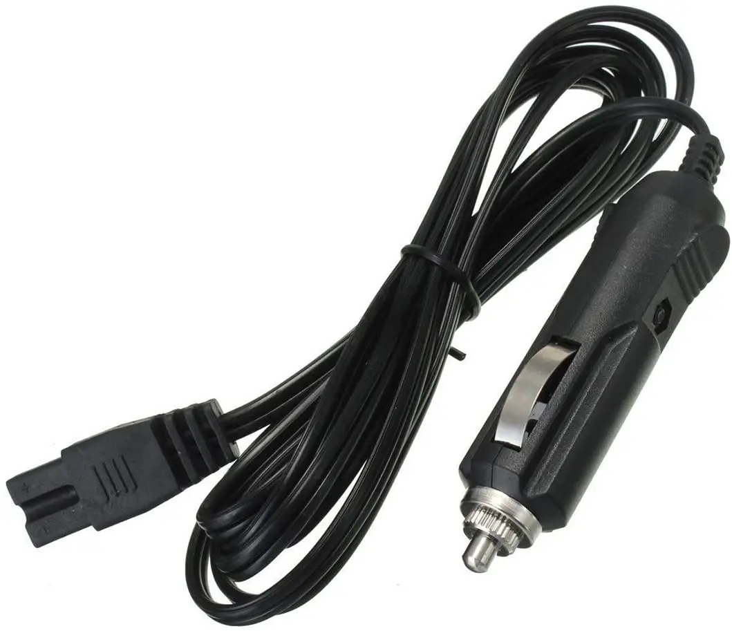 

12V DC Power Cord Car Auto Cooler Cigarette Lighter DC 2 Pin Lead Cable Plug Wire for Car Cooler Cool Box Mini Fridge