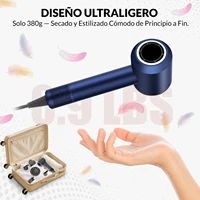 Sèche-cheveux ionique 5 en 1 avec diffuseur, appareils professionnels pour le soin des cheveux, sèche-cheveux sans pales pour femmes, salon de coiffure, sèche-cheveux super puissant 3