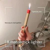 Extra Long Luminous Matchstick Lighter Butane Torch Inflatable Lighter Home Aromatherapy, Kitchen Small Tools Daily Necessities - Image 4